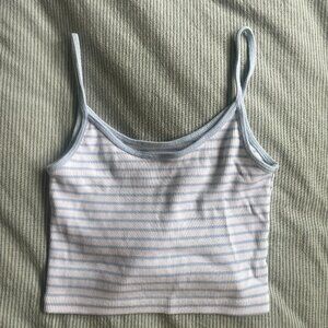 Strappy Cropped Brandy Melville Tank Top
